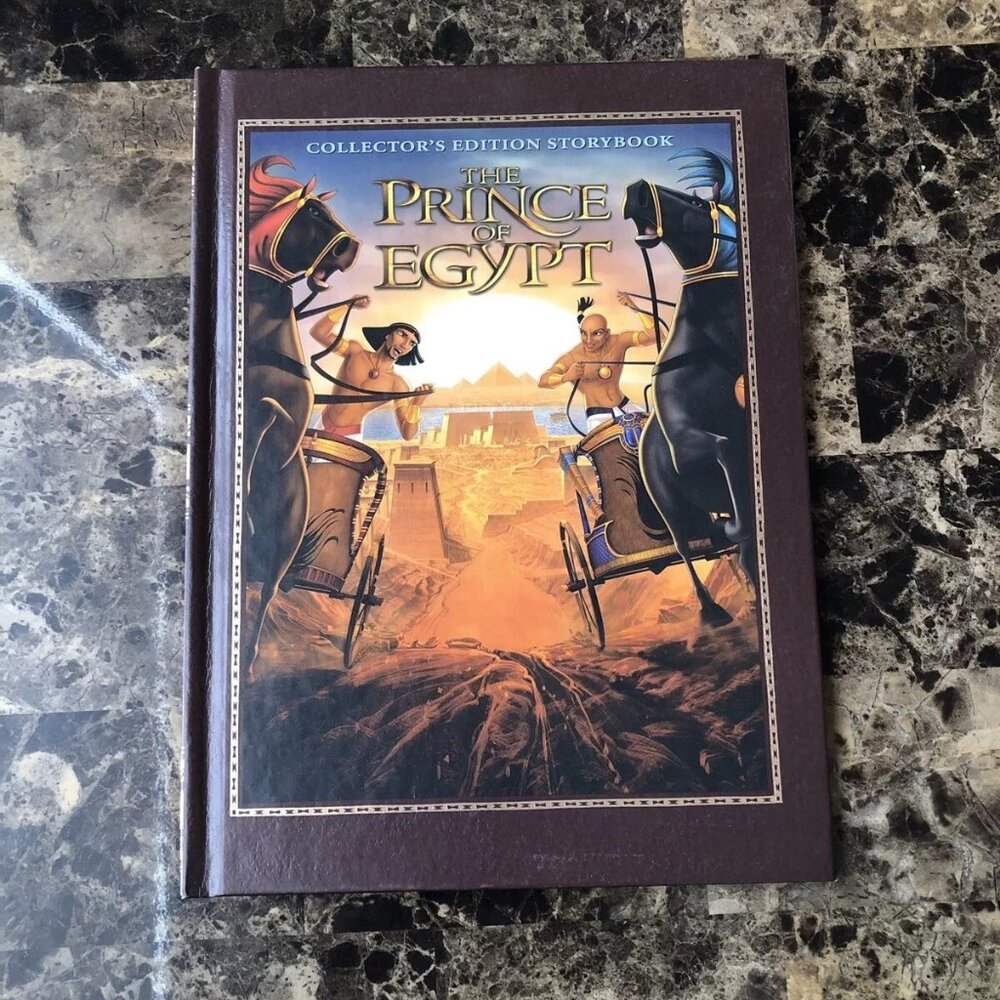 1998 The Prince of Egypt Dream Works First Edition Storybook Book Hardcover